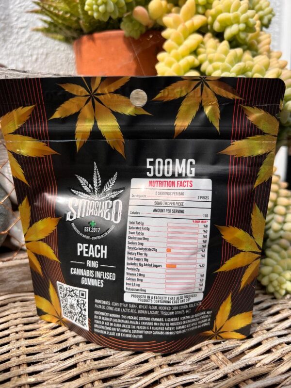 Peach Rings • 500mg - Image 2