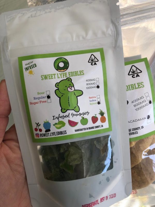 Blue Raspberry  SweetLyfe Gummies 1000MG