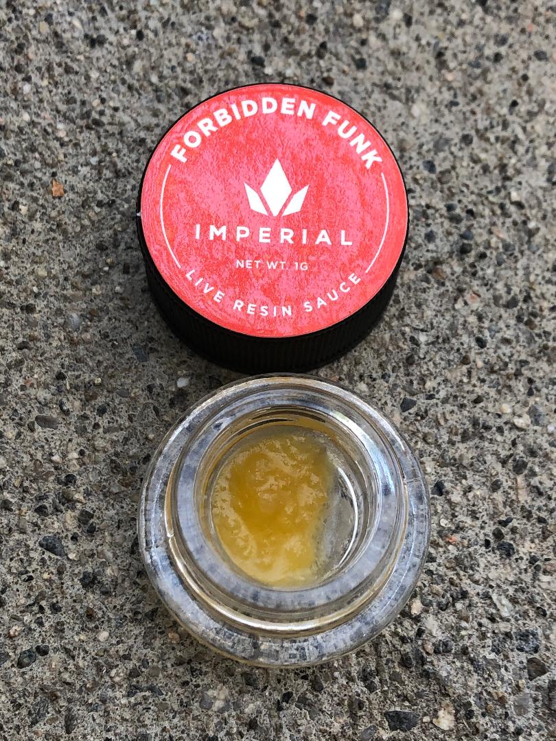 Forbidden Funk- Live Resin Diamond Sauce 1 Gram - Thin Air Nursery