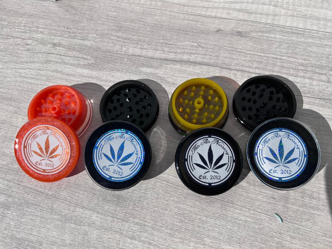 Handmade Resin Grinders Thin Air Nursery