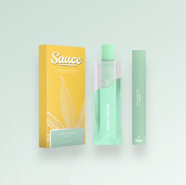 Sauce Bar - Apple Fritter - Apple Fritter - Hybrid- Disposable  - 1 Gram 1000mg