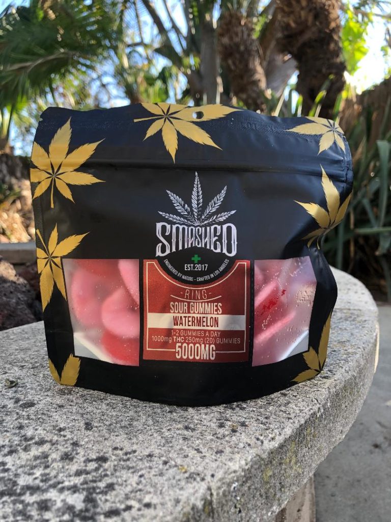 Smashed - 5000mg Watermelon Rings - Thin Air Nursery