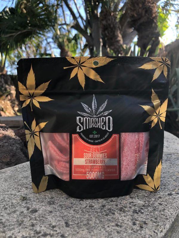 Smashed - 5000mg Strawberry Belts