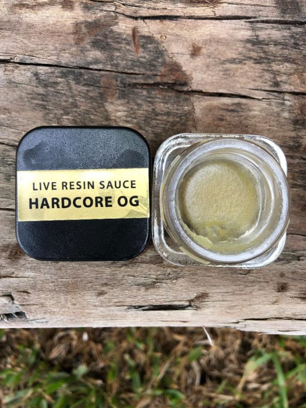 Haute Sauce - Live Resin Sauce - Hardcore OG - 1 Gram