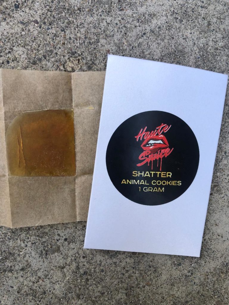 Haute Sauce Shatter Animal Cookies 1 Gram Thin Air Nursery
