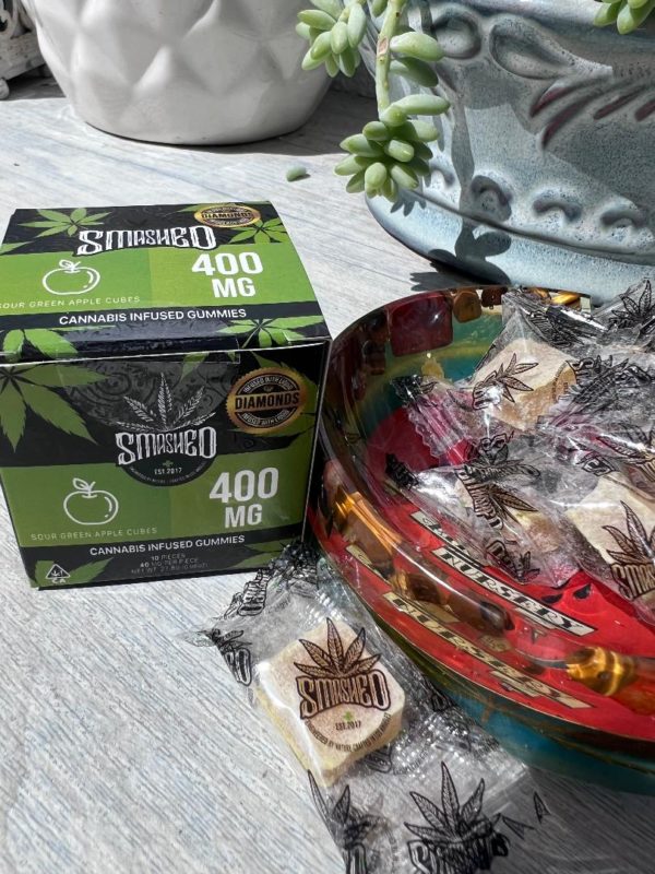 Smashed Diamond Infused -  Assorted - 400mg - Sativa