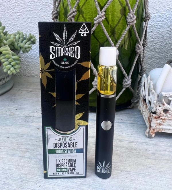 Smashed Disposable - Green Crack - 1Gram - Sativa