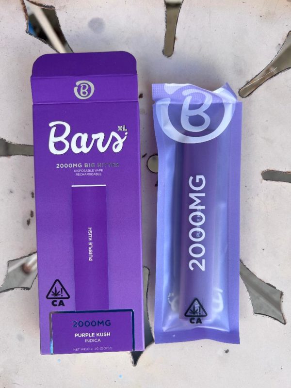 XL Bars - Purple Kush - Indica - 2Gram