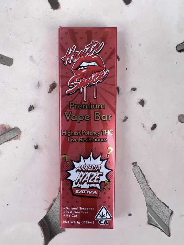 Haute Sauce - Disposable  - Amnesia Haze- 1 Gram - Sativa