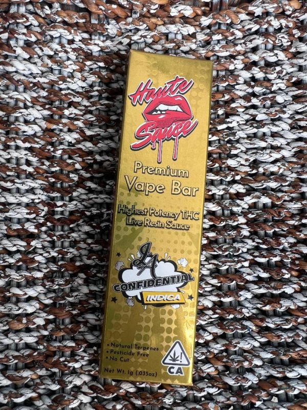 Haute Sauce - Disposable  - LA Confidential - 1 Gram - Indica