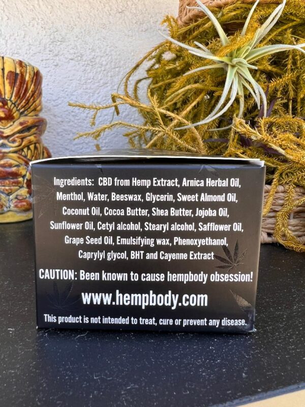 HempBody - Pain Relief CBD Body Butter - Image 2