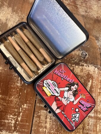 Haute Sauce - Lil Hauties - 5 Joints - Cherry Pie - Hybrid - Diamond Infused