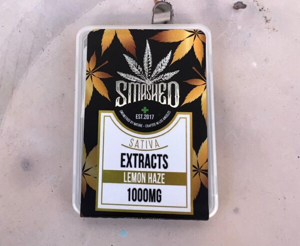 Smashed - Shatter - Lemon Haze - Sativa - 1gram