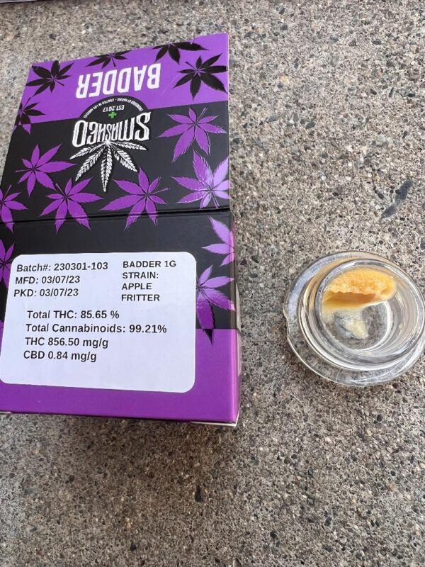 Smashed - Badder - Apple Fritter - Hybrid - 1g