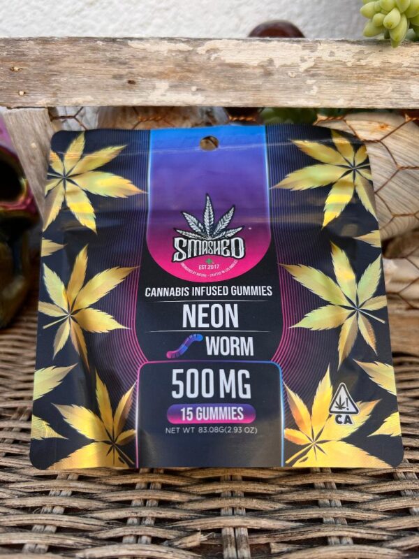 500mg Smashed Neon  Worms