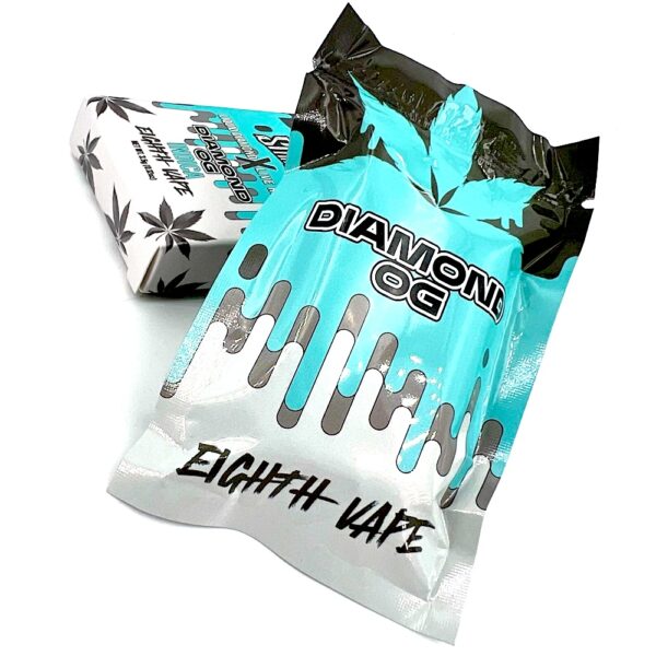 Smashed - Eighth Vape - Liquid Diamonds Live Resin - Diamond OG - Indica - 3.5G - Image 2