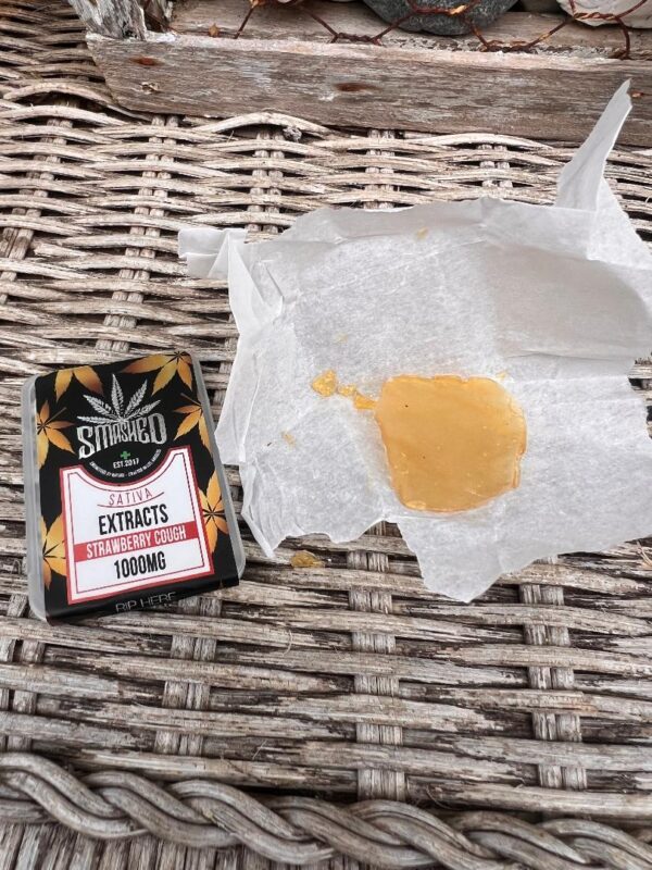Smashed -  Shatter - Strawberry Cough - Hybrid - 1Gram