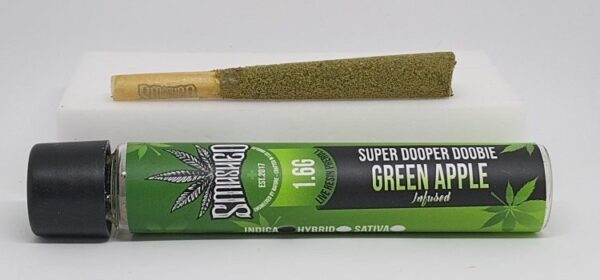 Super Doobie Live Resin - Green Apple - Hybrid