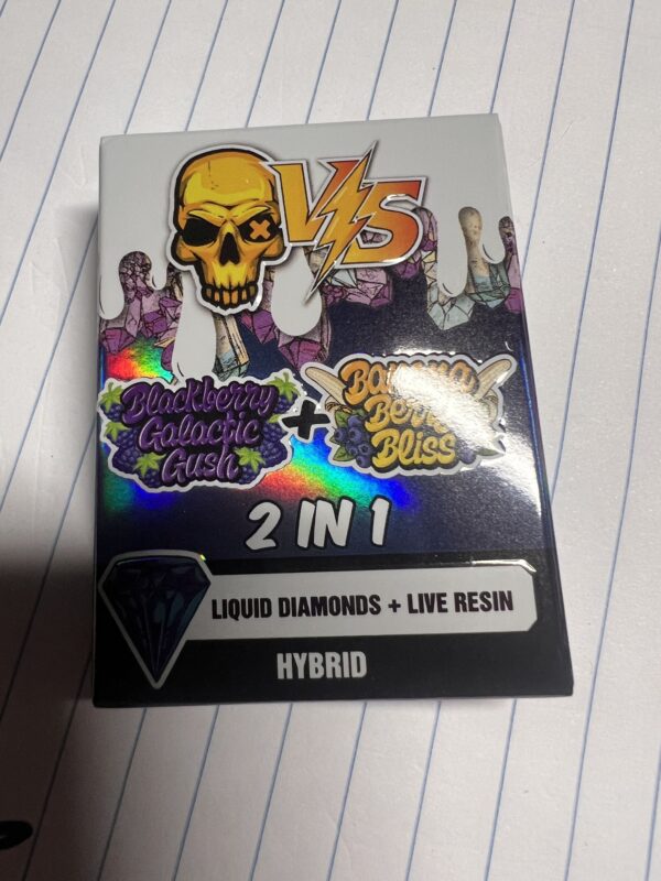 Versus - Blackberry Galactic Gush x BananaBerry Bliss - 4 gram Disposable - Hybrid