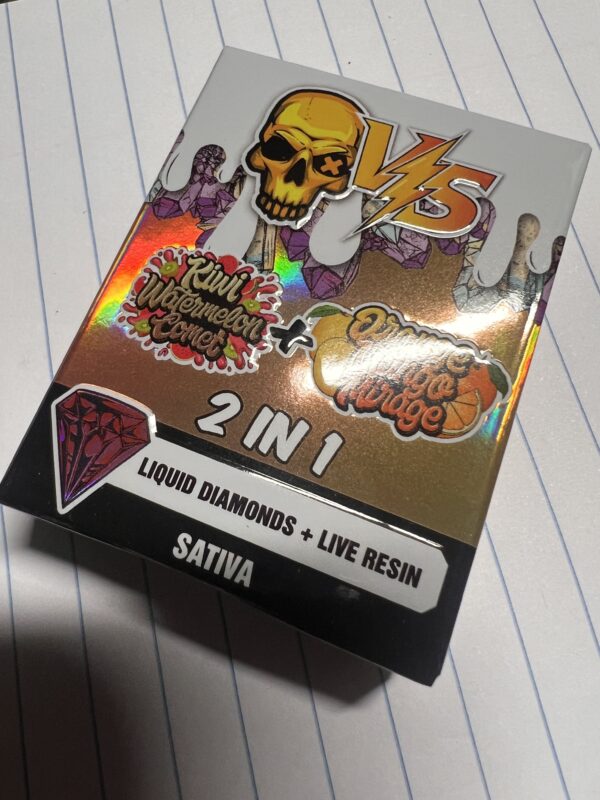 Versus -Kiwi Watermelon Comet X Orange Mango Mirage - 4 gram Disposable - Sativa