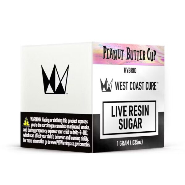 West Coast Cure - Peanut Butter Cup   - Live Resin Sugar -1gram - Image 2