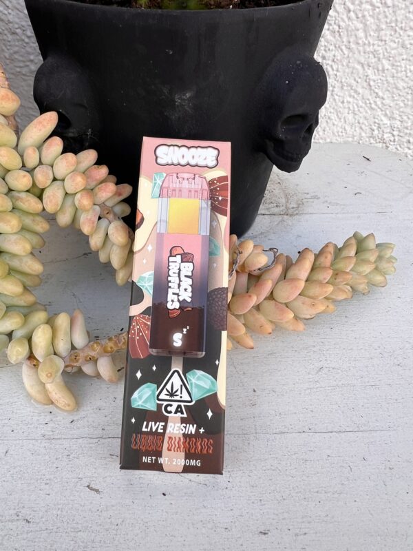 Snooze - Black Truffle - Live Resin+Liquid Diamonds  - Hybrid - 2g Disposable