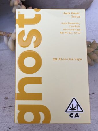 420 - Special - Ghost - Jack Herer - Liquid Diamonds/Live Rosin - Sativa - 2G Disposable