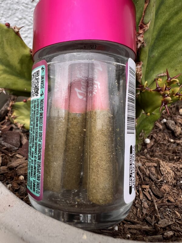 Baby Jeeter - Banana Kush - Indica - 5Baby Prerolls - Infused Liquid Diamonds/kief - Image 2