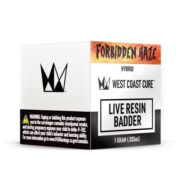 West Coast Cure - Raspberry Parfait - Live Resin Badder - 1gram - Image 2