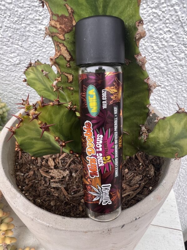 Mini Doobies - Liquid Diamonds/Kief - King Louis  - Hybrid - 1 Doobie 1G