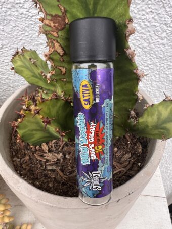 Mini Doobies - Liquid Diamonds/Kief - Grape Galaxy  - Sativa - 1 Doobie 1G