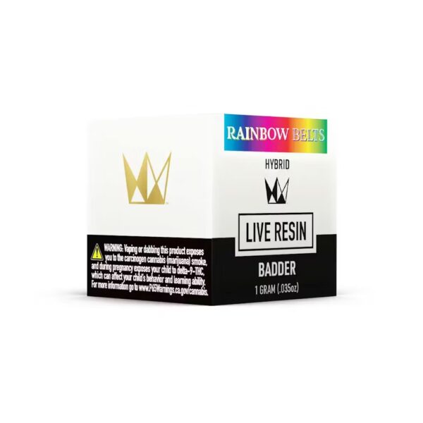 West Coast Cure - Live Resin Badder - Rainbow Belts - 1gram - Image 2