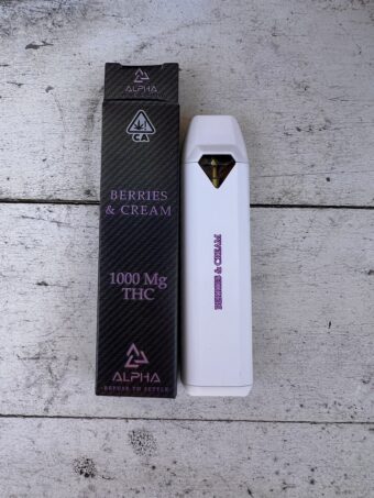 Alpha - Berries & Cream - Disposable - 1gram - OLD Stock