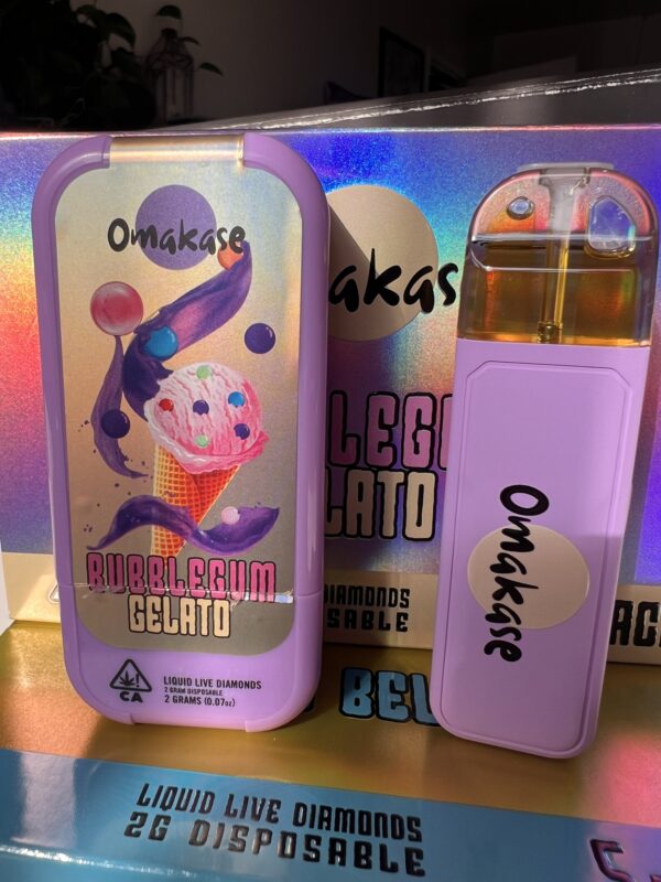 Omakase - Bubblegum Gelato - Liquid Live Diamonds - 2gram - Hybrid
