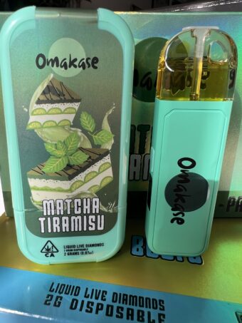 Omakase - Matcha Tiramisu - Liquid Live Diamonds - 2gram - Hybrid