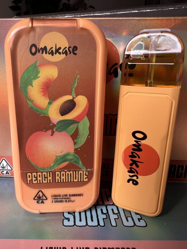Omakase - Peach Ramune - Liquid Live Diamonds - 2gram - Hybrid