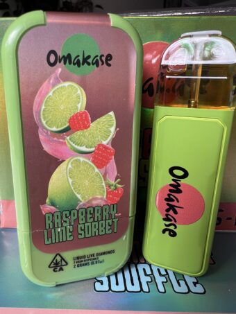Omakase - Raspberry Lime Sorbet - Liquid Live Diamonds - 2gram - Hybrid