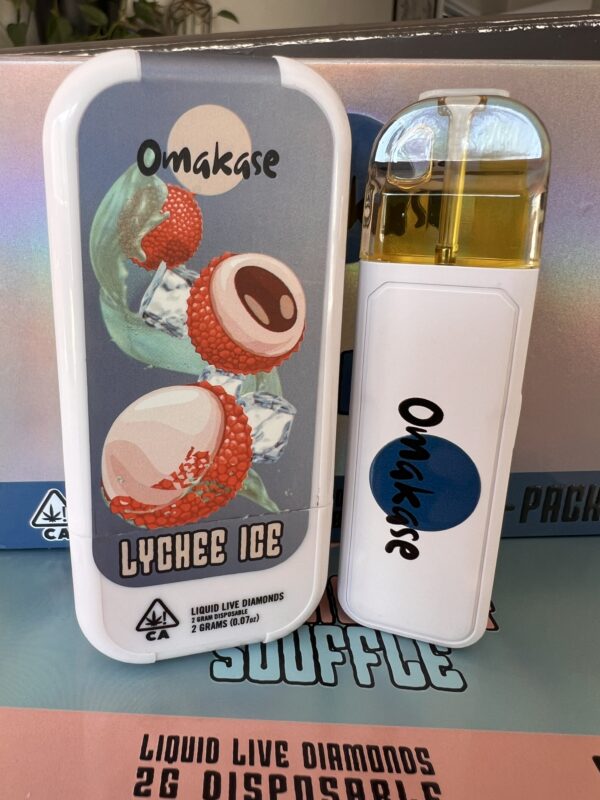 Omakase - Lychee Ice- Liquid Live Diamonds - 2gram - Hybrid