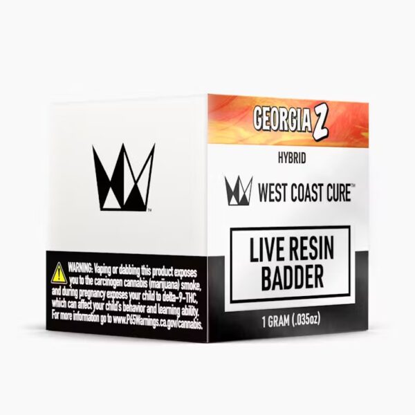 West Coast Cure - Live Resin Badder - Georgia Z - 1gram - Image 2