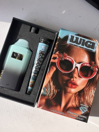 LUIGI  - Disposable - Strapple Dawg - Hybrid -  (Live Resin Liquid Diamonds) 2G+Pre-Roll