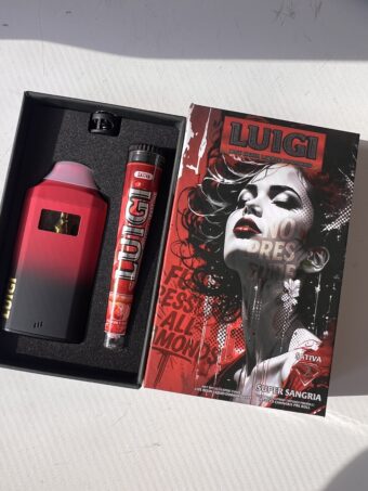 LUIGI  - Disposable - Super Sangria - Sativa -  (Live Resin Liquid Diamonds) 2G+Pre-Roll
