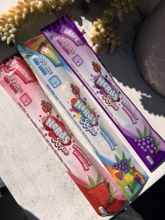 DevOur - Nerds Ropes 500mg per Rope - Rainbow,  Strawberry, or Grape