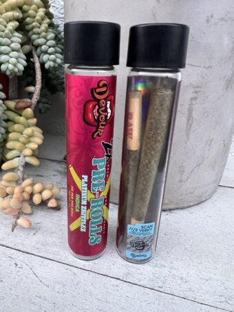 Devour - 2x Pre Rolls -  Platinum Xkittles - Indica - 2g per Pre-roll